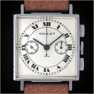 The Gallet MultiChron Officer chronograph